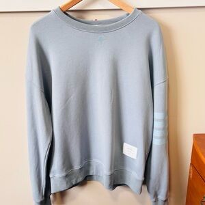 1 - Thom Browne dusty blue sweatshirt